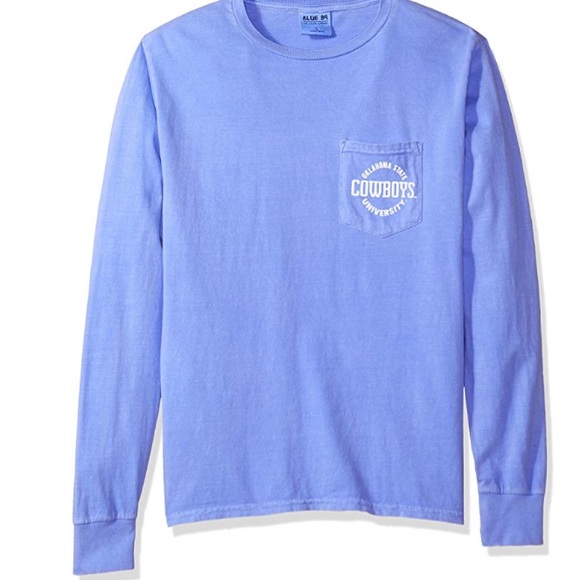 Oklahoma State Cowboys Once A Cowboy Always A Cowboy Long Sleeve Tee NWT S - Picture 1 of 5